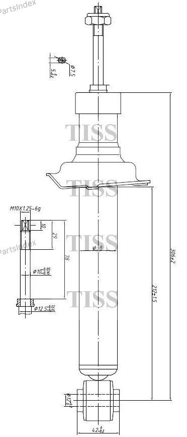 Амортизатор JD задний JAA0067 1 шт купить,12530