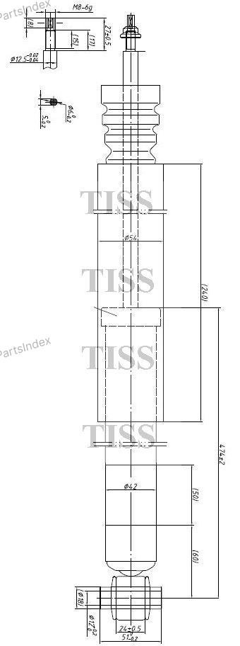 Амортизатор JD Амортизатор Подвески JAA0103 купить,11280