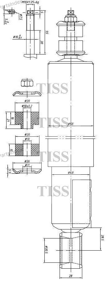 Амортизатор JD Амортизатор Подвески JAA0112 купить,11510