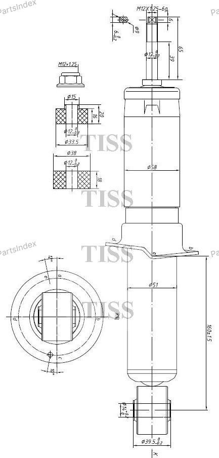 Амортизатор JD Амортизатор Подвески JAA0111 купить,15660