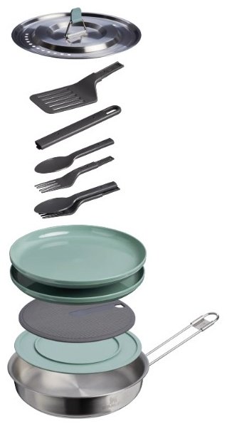 Набор STANLEY Wildfare Core Fry Pan/10-12162-006/0.94 L, charcoal 8 шт