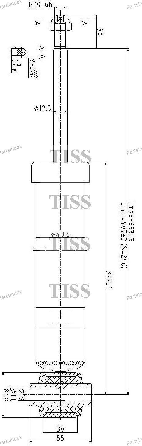 Амортизатор JD Амортизатор Подвески JAA0247 купить,11440