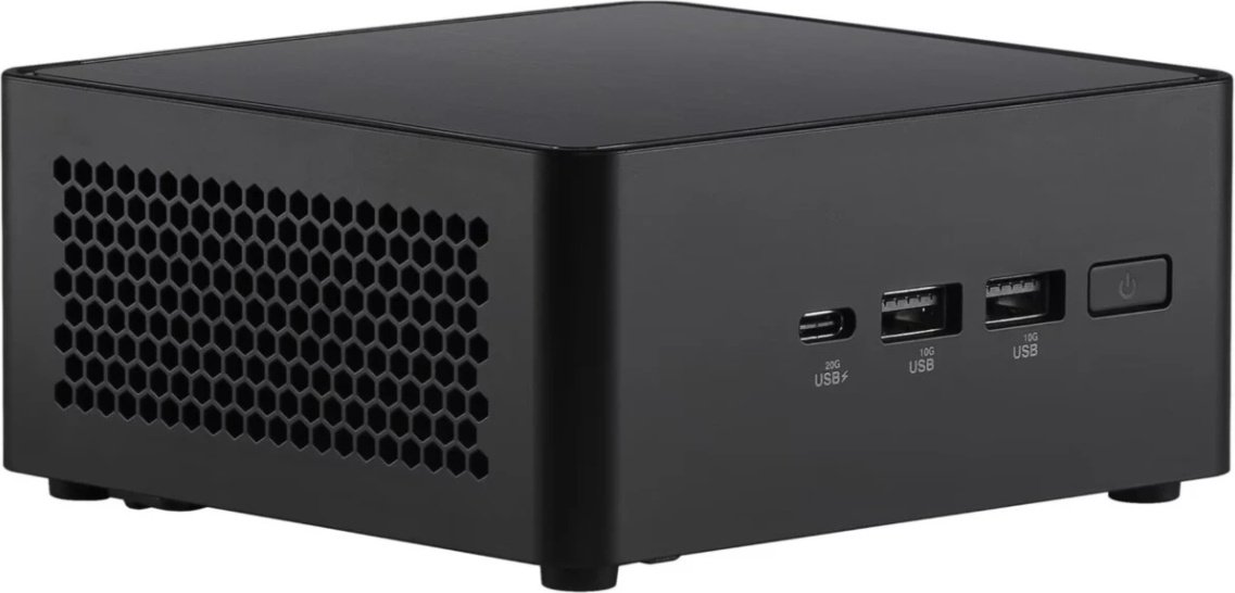 Неттоп ASUS NUC 14pro RNUC14RVHI300002I 90AR0072-M00040 черный