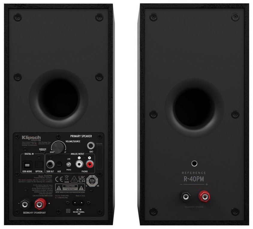 Акустическая система Klipsch R-40PM черный