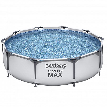 Бассейн Bestway Steel Pro Max 56406 4678л cерый
