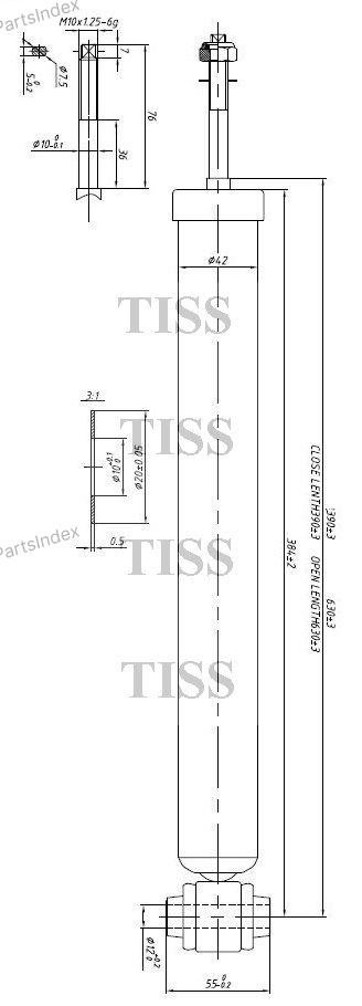 Амортизатор JD задний JAA0134 1 шт купить,12470