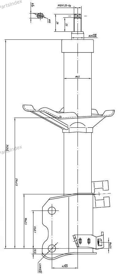 Амортизатор JD Амортизатор Подвески JAS0185 купить,16640