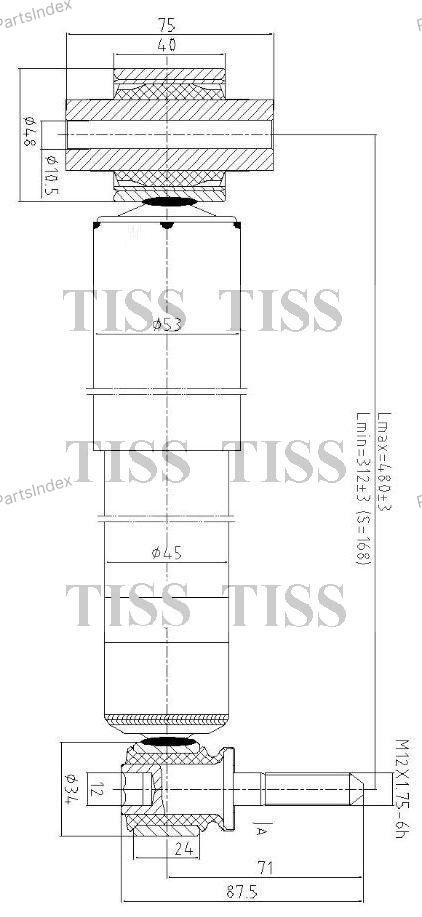 Амортизатор JD Амортизатор Подвески JAA0241 купить,11770