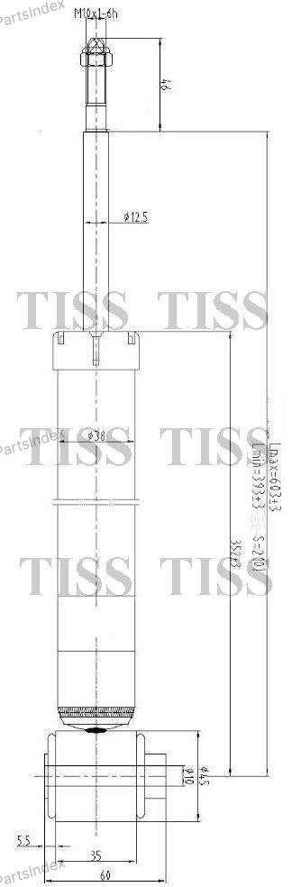 Амортизатор JD Амортизатор Подвески JAA0253 купить,9922