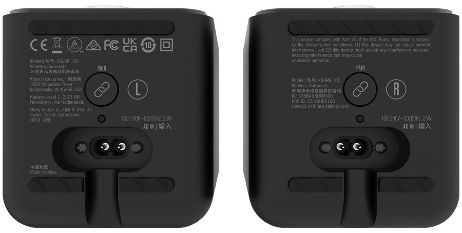 Акустическая система Klipsch Flexus SURR 100 черный