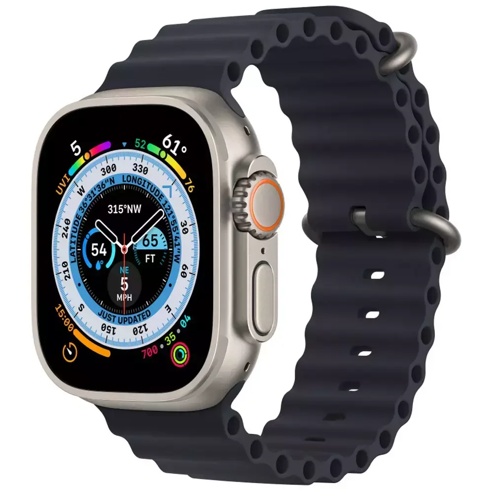 Ремешок Apple 49mm Midnight Ocean Band Extension MQEF3ZM/A Black - ForteMarket Ремешок Apple 49mm Midnight Ocean Band Extension MQEF3ZM/A Black купить,0
