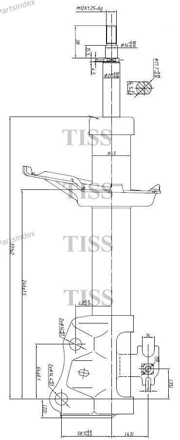 Амортизатор JD Амортизатор Подвески JAS0019 купить,7159
