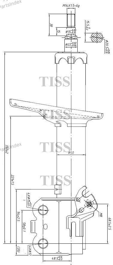 Амортизатор JD Амортизатор Подвески JAS0022 купить,18600