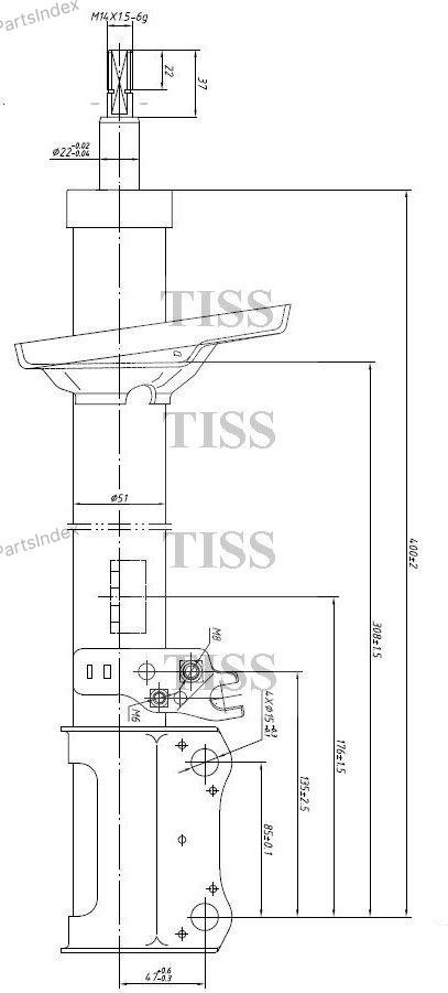 Амортизатор JD Амортизатор Подвески JAS0012 купить,18480