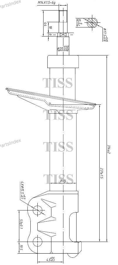 Амортизатор JD Амортизатор Подвески JAS0039 купить,18000