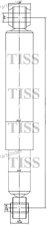 Амортизатор JD Амортизатор Подвески JAA0027 купить,9949