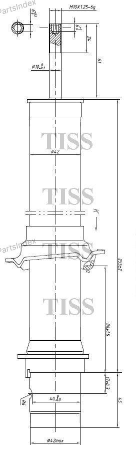 Амортизатор JD Амортизатор Подвески JAA0095 купить,15060