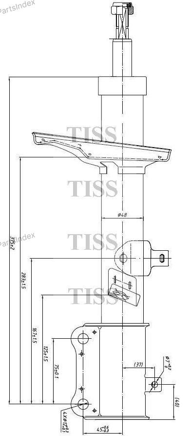 Амортизатор JD Амортизатор Подвески JAS0005 купить,17480