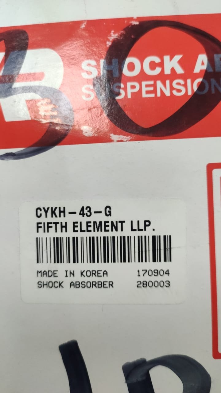Амортизатор CTR передний GY0709G 1 шт купить,26400