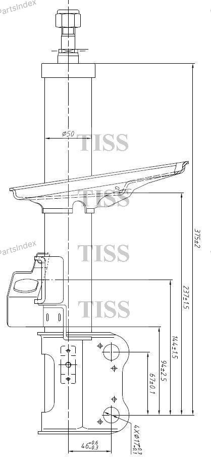 Амортизатор JD Амортизатор Подвески JAS0054 купить,20450