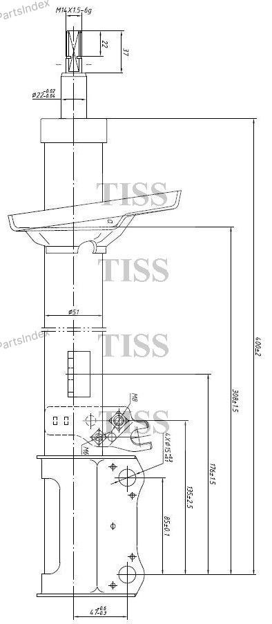 Амортизатор JD Амортизатор Подвески JAS0011 купить,18040