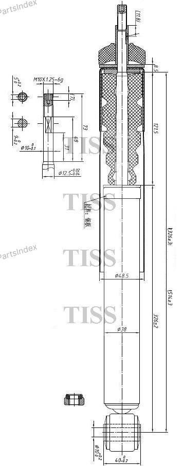 Амортизатор JD Амортизатор Подвески JAA0094