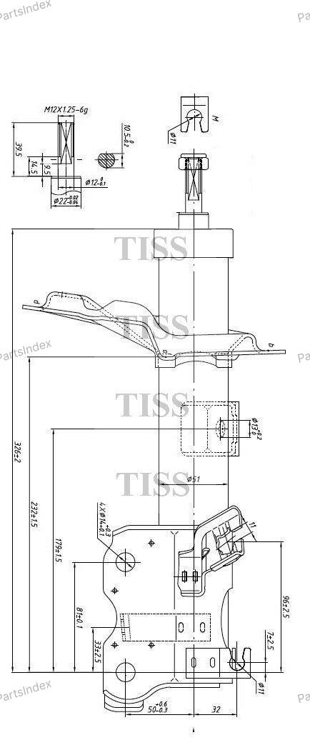 Амортизатор JD Амортизатор Подвески JAS0124