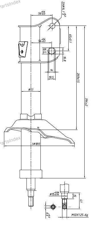 Амортизатор JD Амортизатор Подвески JAS0182