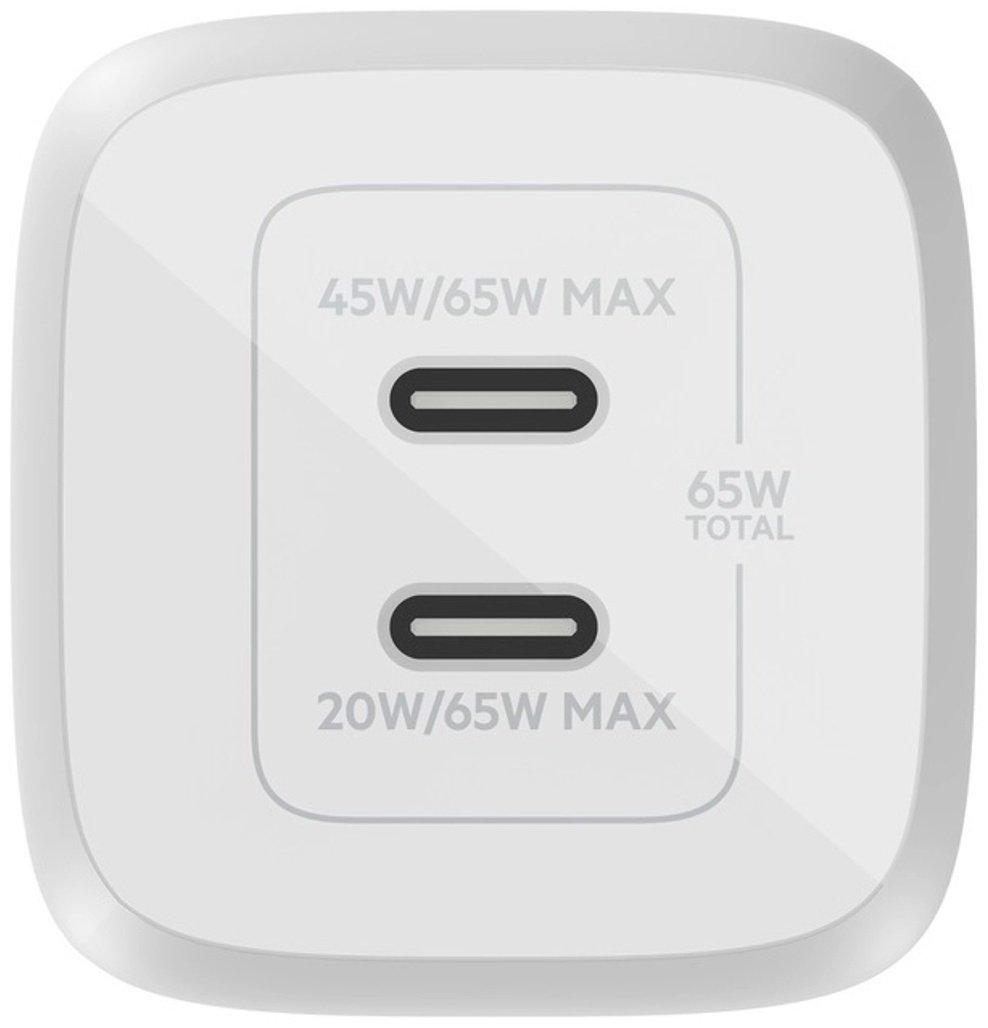 Зарядное устройство Belkin WCH013vfWH Lightning, USB Type-C 65 Вт белый - ForteMarket Зарядное устройство Belkin WCH013vfWH Lightning, USB Type-C 65 Вт белый купить,21948