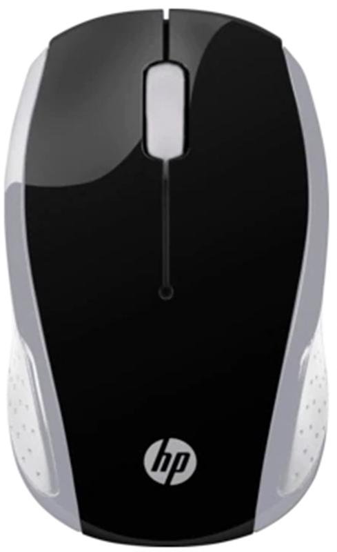 Мышь HP 200 2HU84AA черно-серебристая