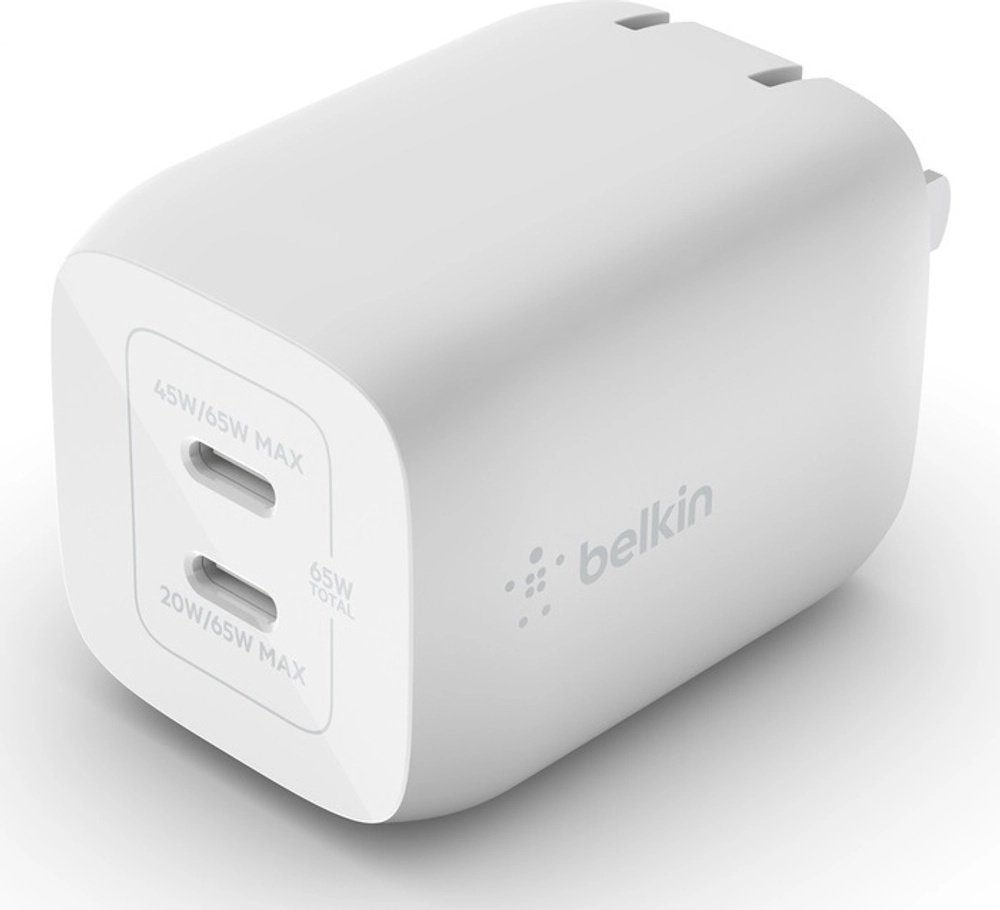 Зарядное устройство Belkin WCH013vfWH Lightning, USB Type-C 65 Вт белый - ForteMarket Зарядное устройство Belkin WCH013vfWH Lightning, USB Type-C 65 Вт белый купить,21948