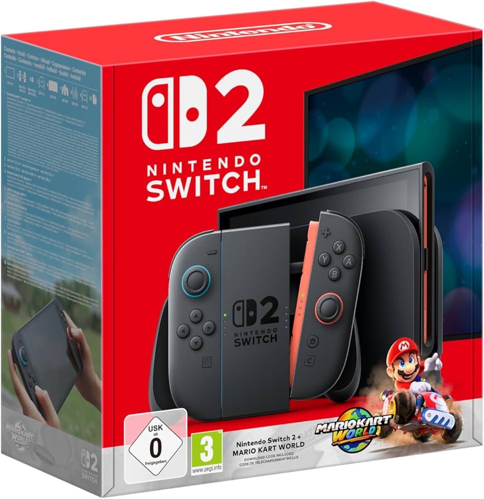 Игровая приставка Nintendo Switch 2 + Mario Kart World