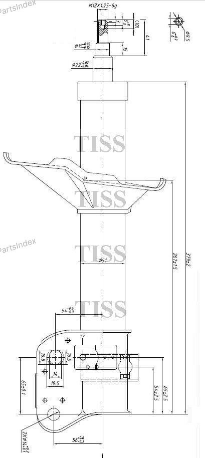 Амортизатор JD Амортизатор Подвески JAS0158