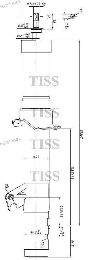Амортизатор JD Амортизатор Подвески JAS0129