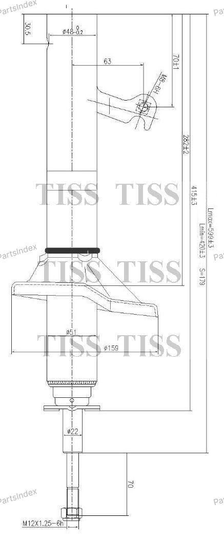 Амортизатор JD Амортизатор Подвески JAS0212