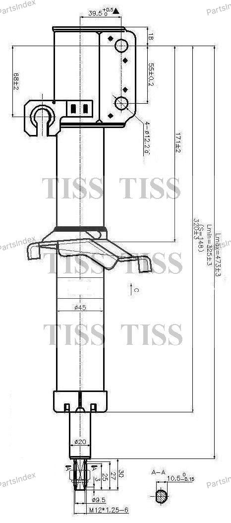 Амортизатор JD Амортизатор Подвески JAS0232
