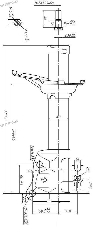 Амортизатор JD Амортизатор Подвески JAS0202