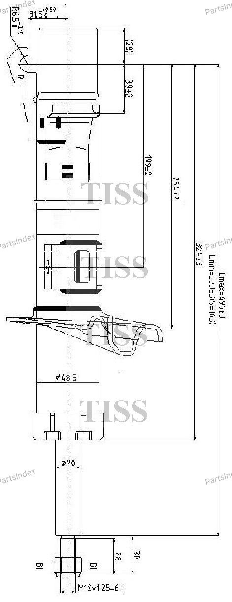 Амортизатор JD Амортизатор Подвески JAS0248