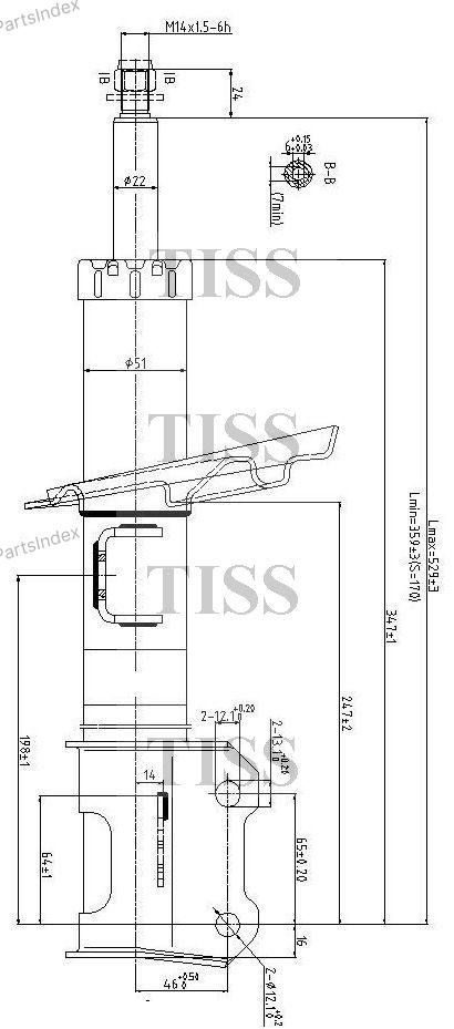 Амортизатор JD Амортизатор Подвески JAS0239