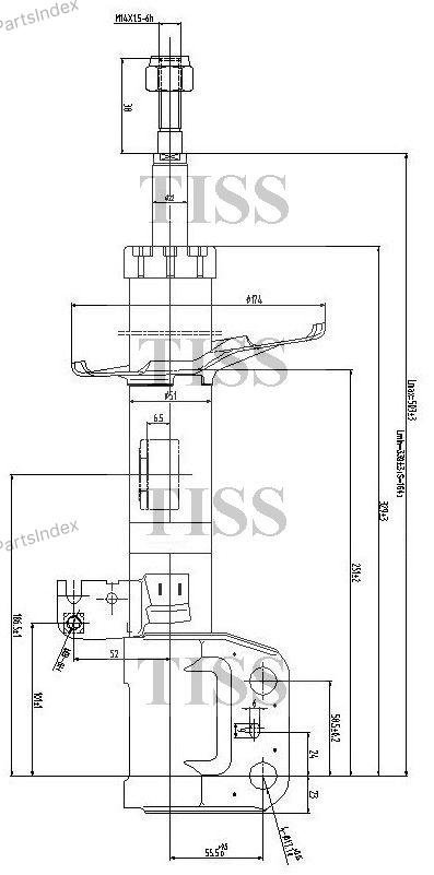 Амортизатор JD Амортизатор Подвески JAS0262