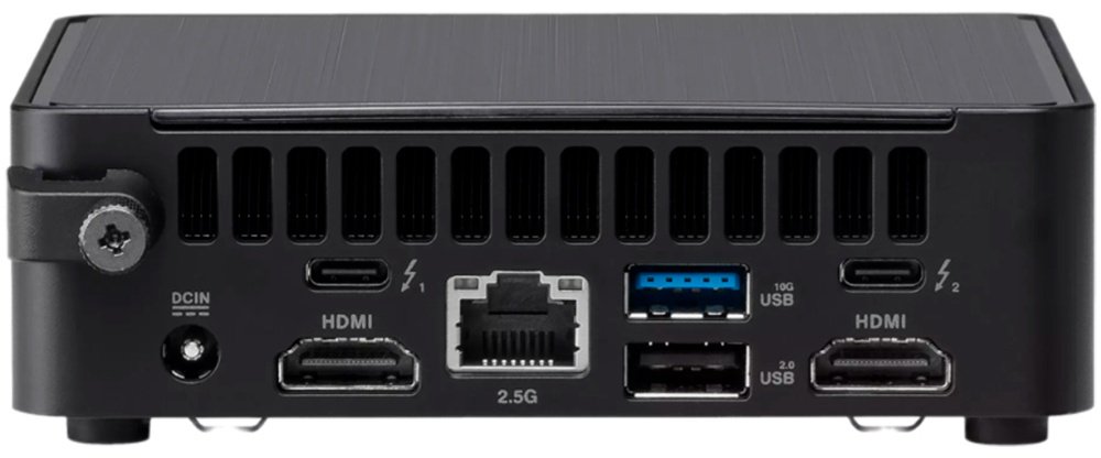 Неттоп ASUS NUC 14 Pro RNUC14RVKI300002I черный