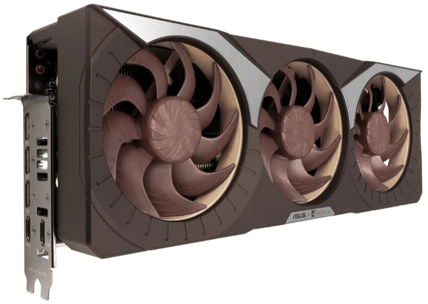 Видеокарта ASUS GeForce RTX 5080 Noctua OC Edition (RTX5080-O16G-NOCTUA) 16 Гб купить,1177372