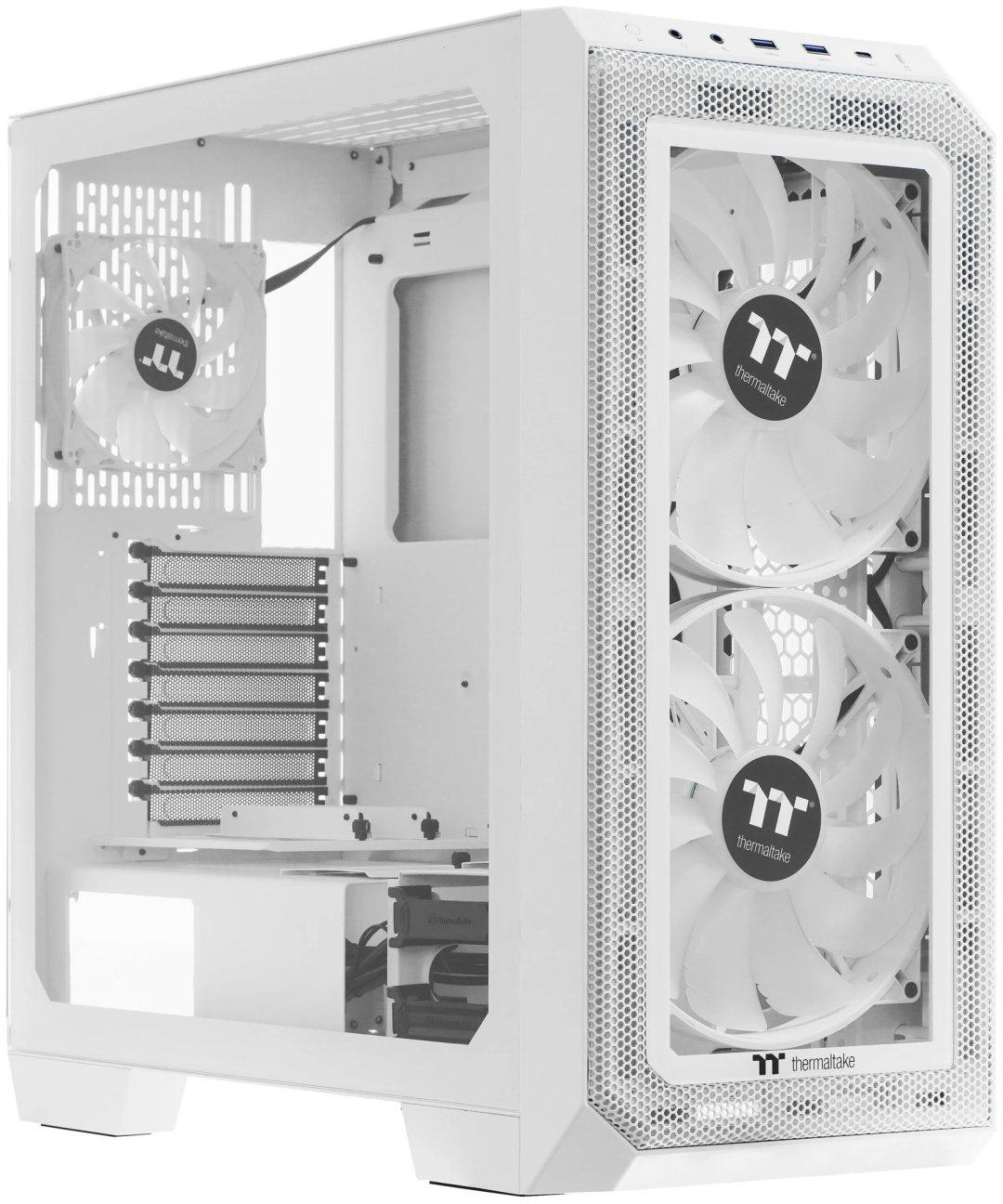 Корпус Thermaltake View 300 MX Snow CA-1P6-00M6WN-00 белый купить,NaN
