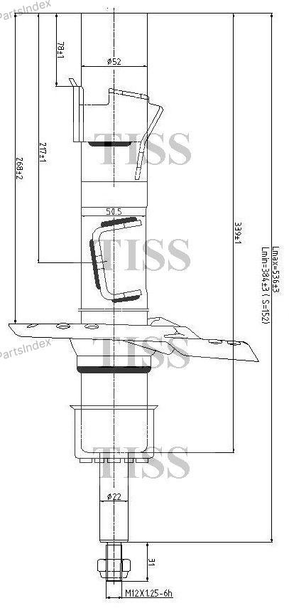 Амортизатор JD Амортизатор Подвески JAS0258