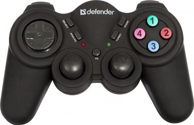 Геймпад Defender Game Racer Wireless PRO Black купить,NaN