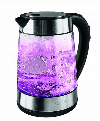Электрочайник Scarlett SC-EK27G41 черный - ForteMarket Электрочайник Scarlett SC-EK27G41 черный купить,0