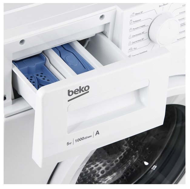 Стиральная машина Beko WRS-5511BWW белая купить,NaN
