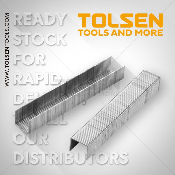 TOLSEN скобы для степлера 43028 1000 шт