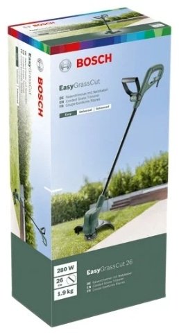 Триммер электрический Bosch EasyGrassCut 26 0.600.8C1.J00, леска - ForteMarket Триммер электрический Bosch EasyGrassCut 26 0.600.8C1.J00, леска купить,0