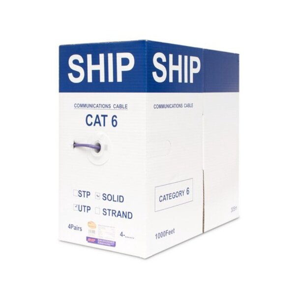 Кабель сетевой SHIP D165S-P Cat.6 UTP PVC купить,122354